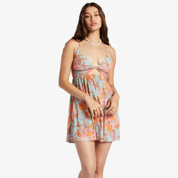 Roxy | Dresses | Roxy Evening Glow Strappy Mini Dress Size Large | Poshmark